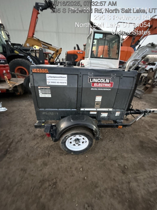 2021 Lincoln Electric Dual Maverick 200/200X Ready Pak 3 (includes trailer, cable rack, fender light kit)
