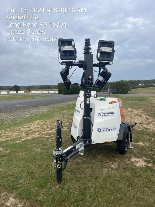 2023 Generac MLT2 Diesel, Flex Switch 120V Input, Powerzone Controller, 
(4) 320W LED Lights, 4kW Generator, 39.9 Gal Fuel Tank, 2" Ball, T3