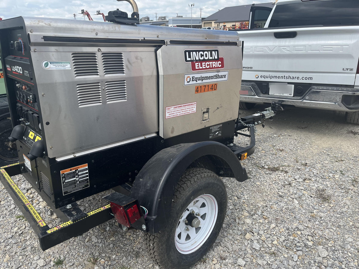 2024 Lincoln Electric LE400 Kubota V1505, Trlr, Cable Rack, Light Kit, ES Decals, T3