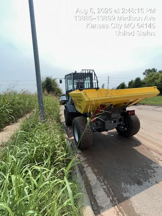 2025 WACKER NEUSON DV605 Cab Turf Tires