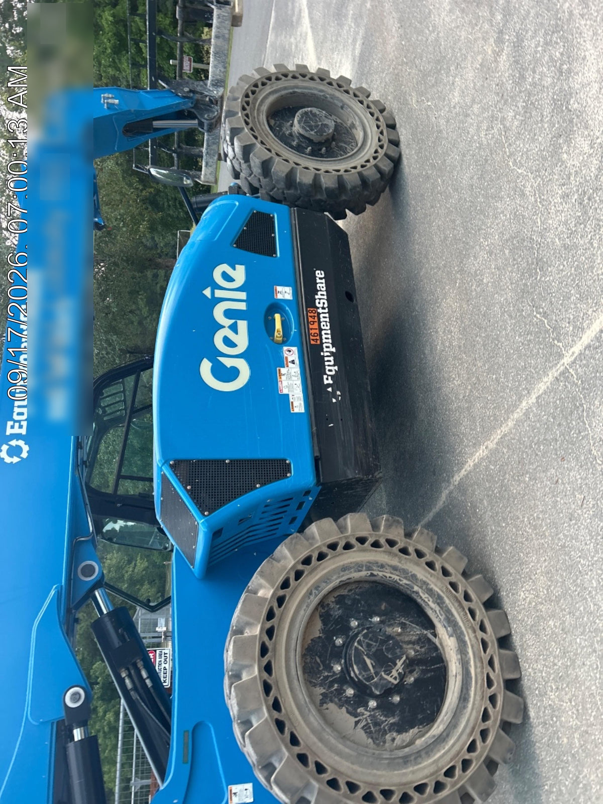 2024 Genie GTH-844 74Hp Dsl, Cab/Heat/Air, Sld Tires, LED WL, Bcn, L Hook, T3 + Access Control