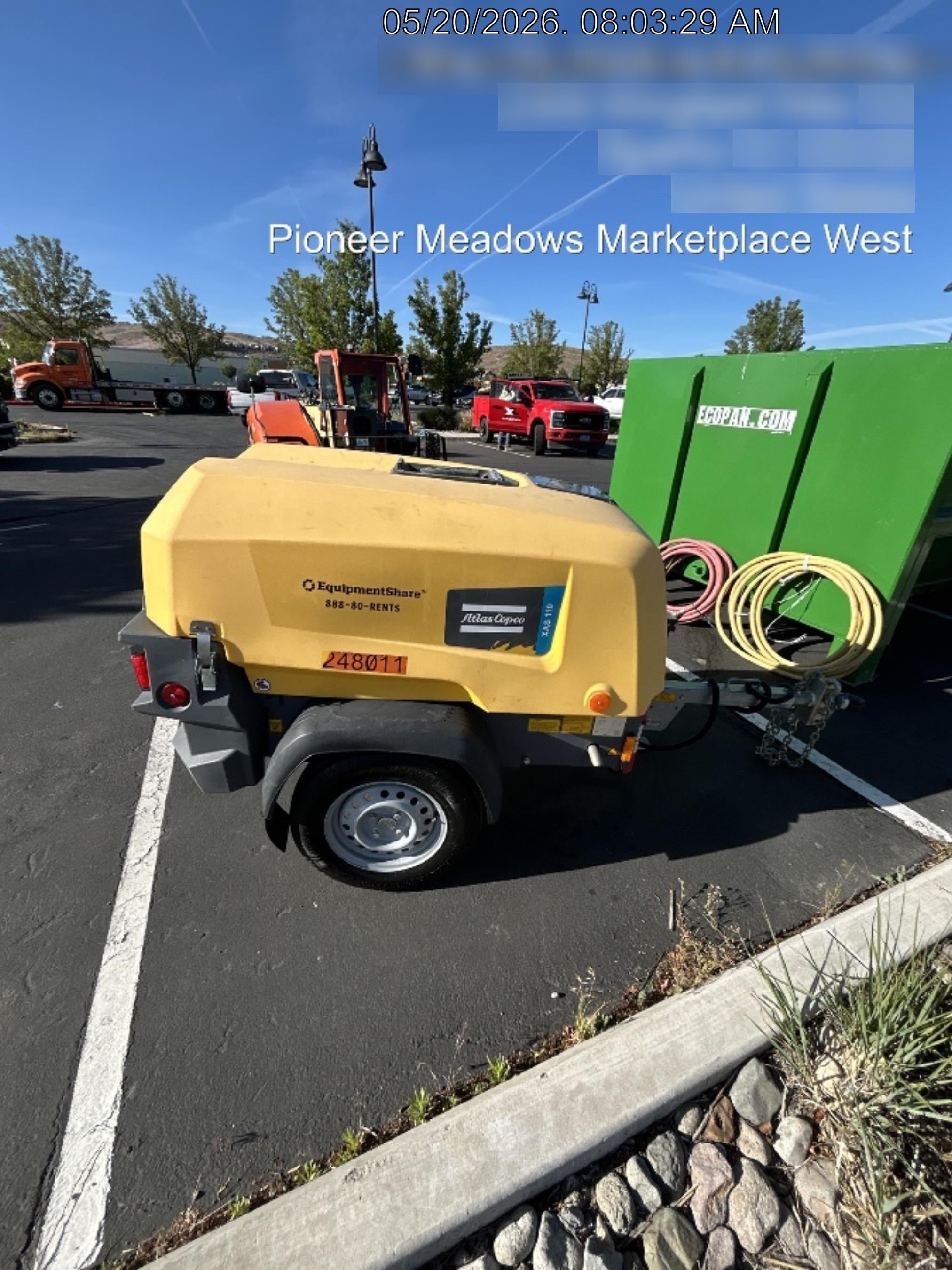 2022 ATLAS COPCO XAS 110