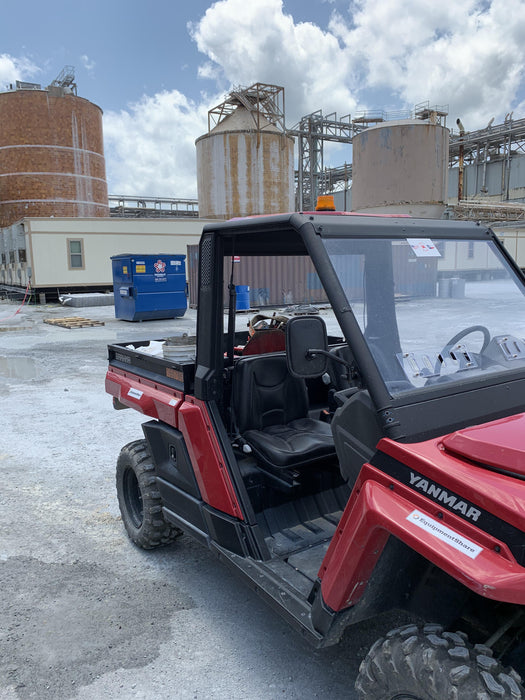 2021 Yanmar YU1000 Canopy, Steel Wheel, Poly WindShield, Beacon, Backup Alarm