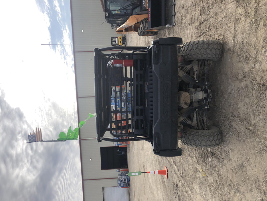 2019 Kawasaki Mule PRO-DXT Standard Options, Backup Alarm, Beacon, Plastic Hard Top, Poly Windshield, Horn Kit