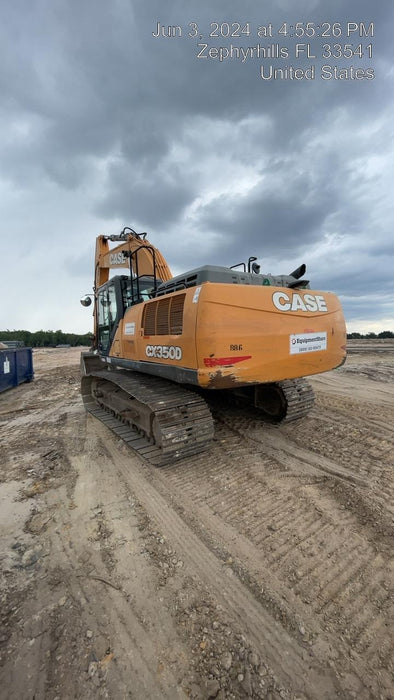 2017 CASE CX350D