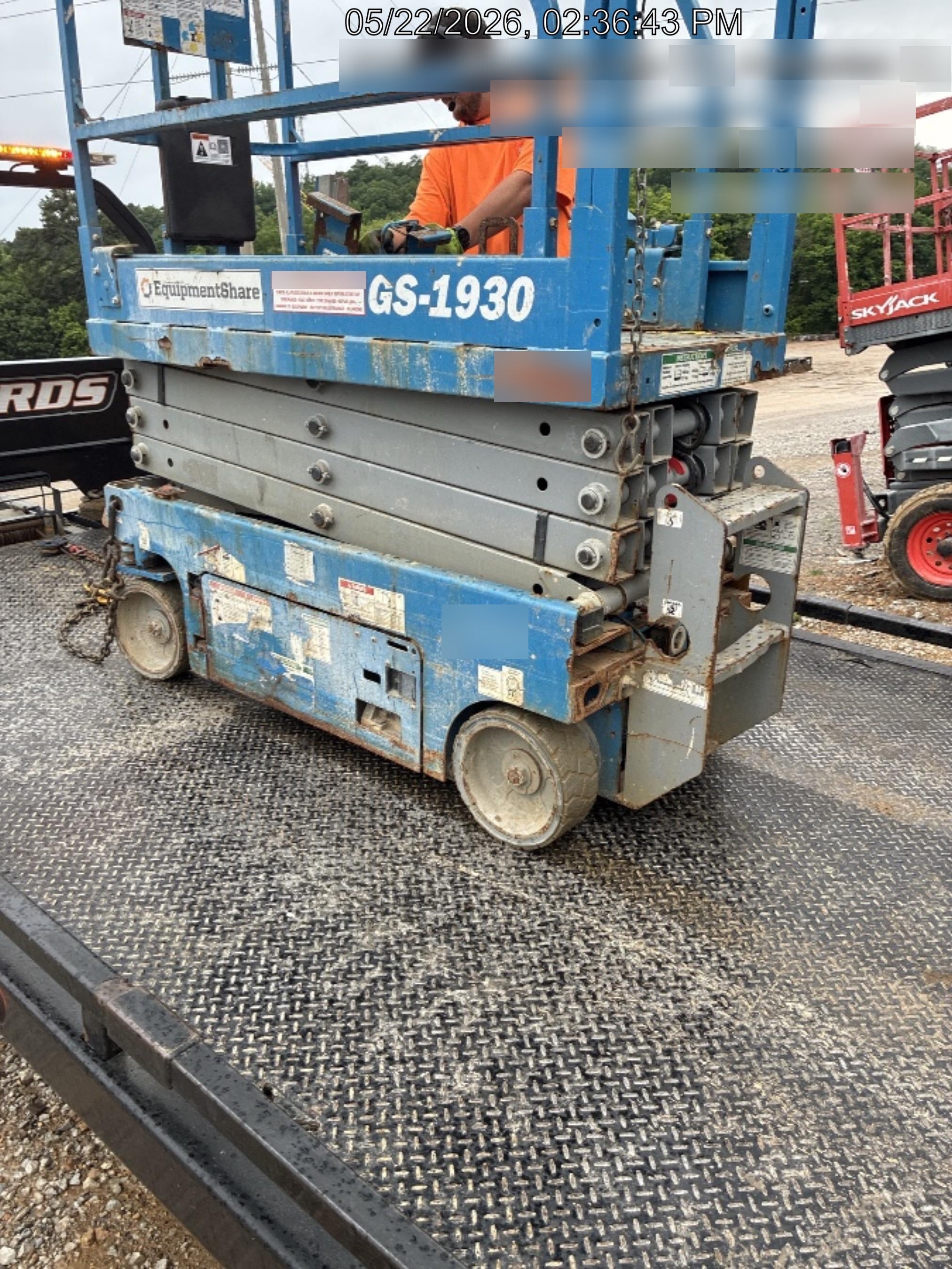2018 Genie GS-1930 Genie GS-1930 Scissor Lift w/Standard Options