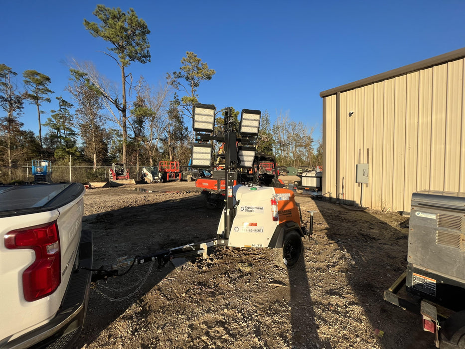 2023 Generac MLT2 Diesel, Flex Switch 120V Input, Powerzone Controller, 
(4) 320W LED Lights, 4kW Generator, 39.9 Gal Fuel Tank, 2" Ball, T3