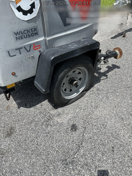 Wacker Neuson LTV6K-MH Power mast, 1100W MH, Fuel Sensors, Wiring Harness