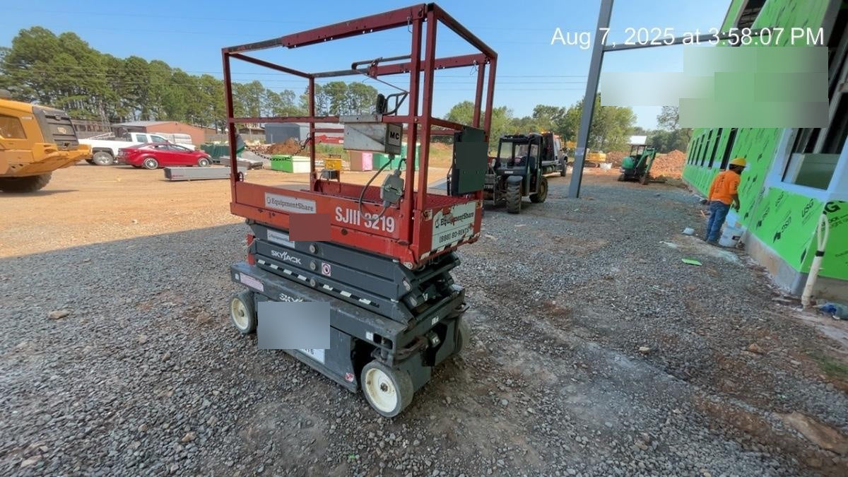 2019 Skyjack SJIII-3219 Standard Options, Trojan Batteries