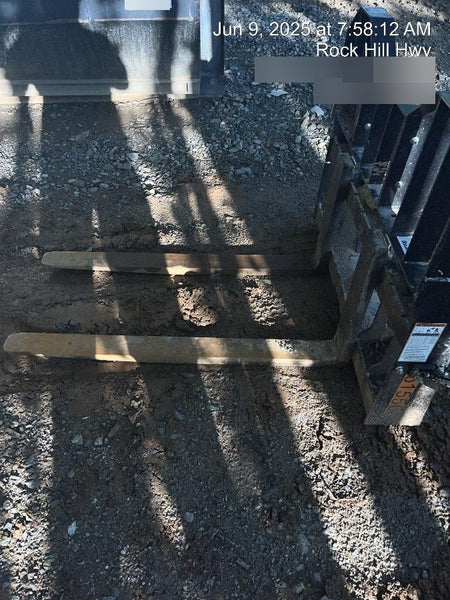 2025 VIRNIG 48" Pallet Forks - Virnig