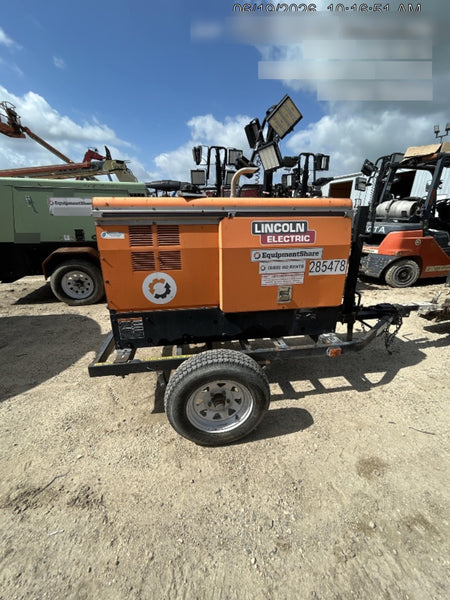 2022 Lincoln Electric LE400 Kubota V1505, Trlr, Cable Rack, Light Kit, ES Decals, T3