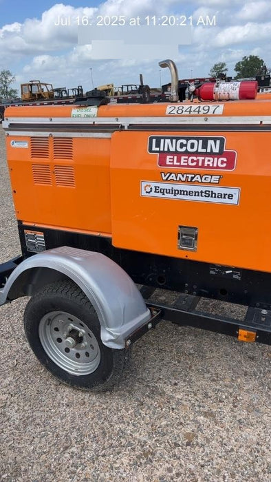 2022 Lincoln Electric LE400 Kubota V1505, Trlr, Cable Rack, Light Kit, ES Decals, T3