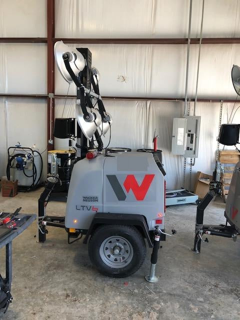 2019 Wacker Neuson LTV6K-MH Power mast, 1100W MH