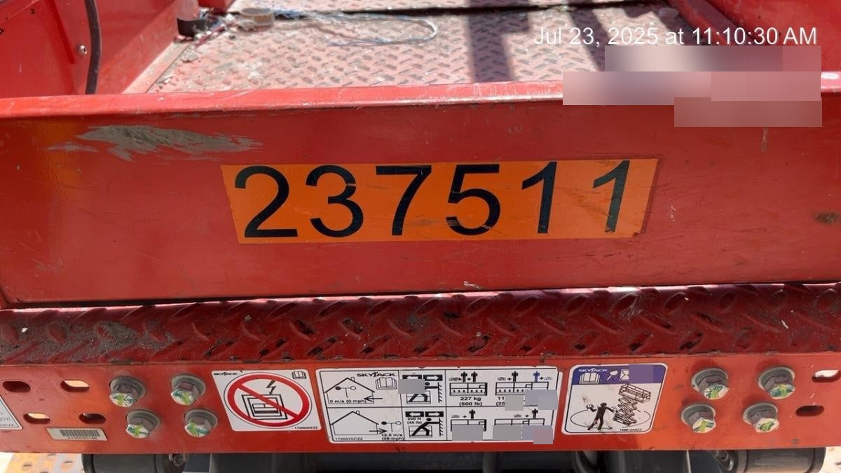 2022 SKYJACK SJ3219