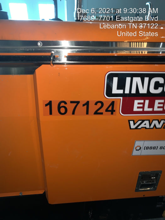 2021 LINCOLN ELECTRIC Vantage 322