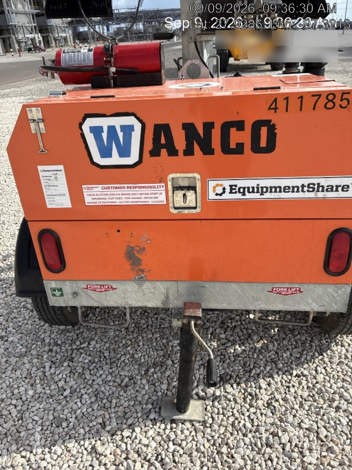 2024 Wanco WLTT-4MM4K Diesel, Deep Sea Controller, Shore Power Plug, Auto Start, (4) 350W LED Floodlights, 4kW Generator, 60 Gal Fuel Tank, 2" Ball, T3