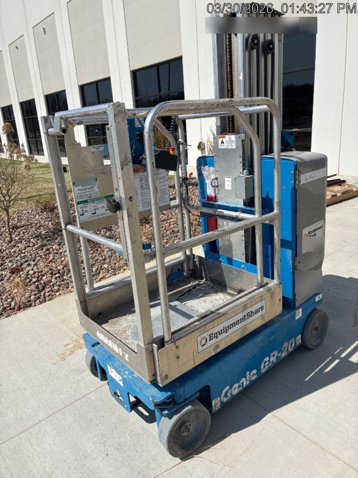 2020 GENIE GR-20