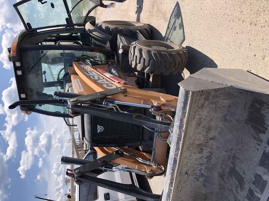 2020 Case 580N EP - Extendable Backhoe Cab/Heat/Air, 4WD, Extendable Stick, Pilot Controls, 2 Way Hydraulics, Ride Control, TAG Manual QC