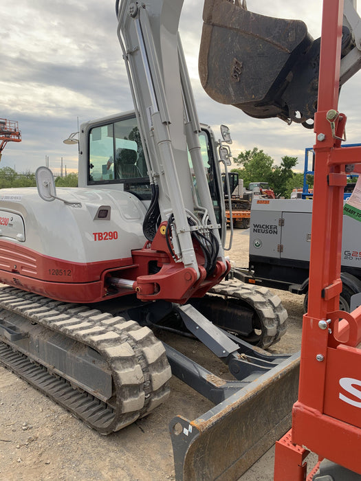 2020 Takeuchi TB290C Cab/Heat/Air, Rubber Tracks, Manual TAG QC