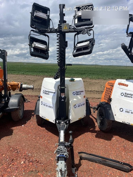 2023 Generac MLT2 Diesel, Flex Switch 120V Input, Powerzone Controller, (4) 320W LED Lights, 4kW Generator, 39.9 Gal Fuel Tank, 2" Ball, T3