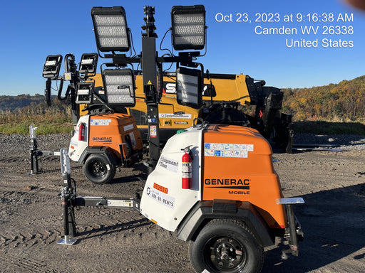2023 Generac MLT2 Diesel, Flex Switch 120V Input, Powerzone Controller, (4) 320W LED Lights, 4kW Generator, 39.9 Gal Fuel Tank, 2" Ball, T3