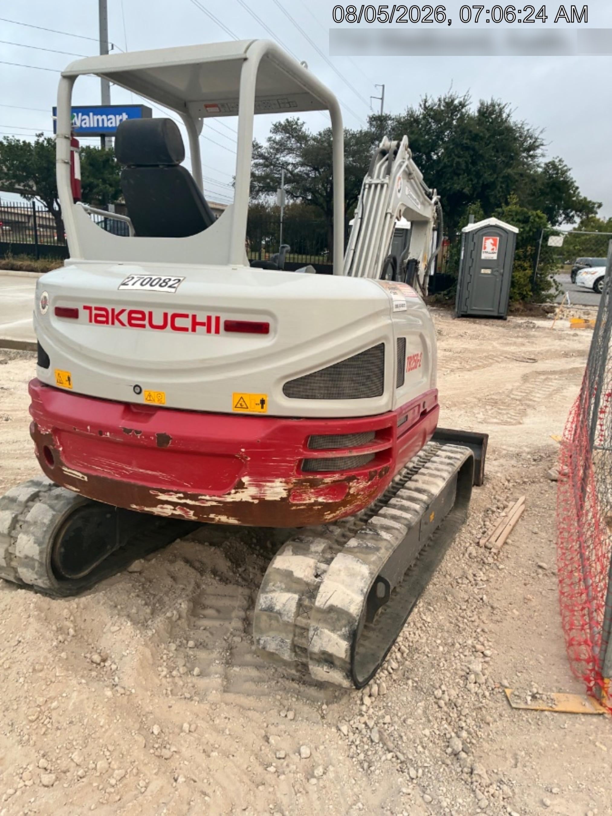 2022 TAKEUCHI TB250-2R