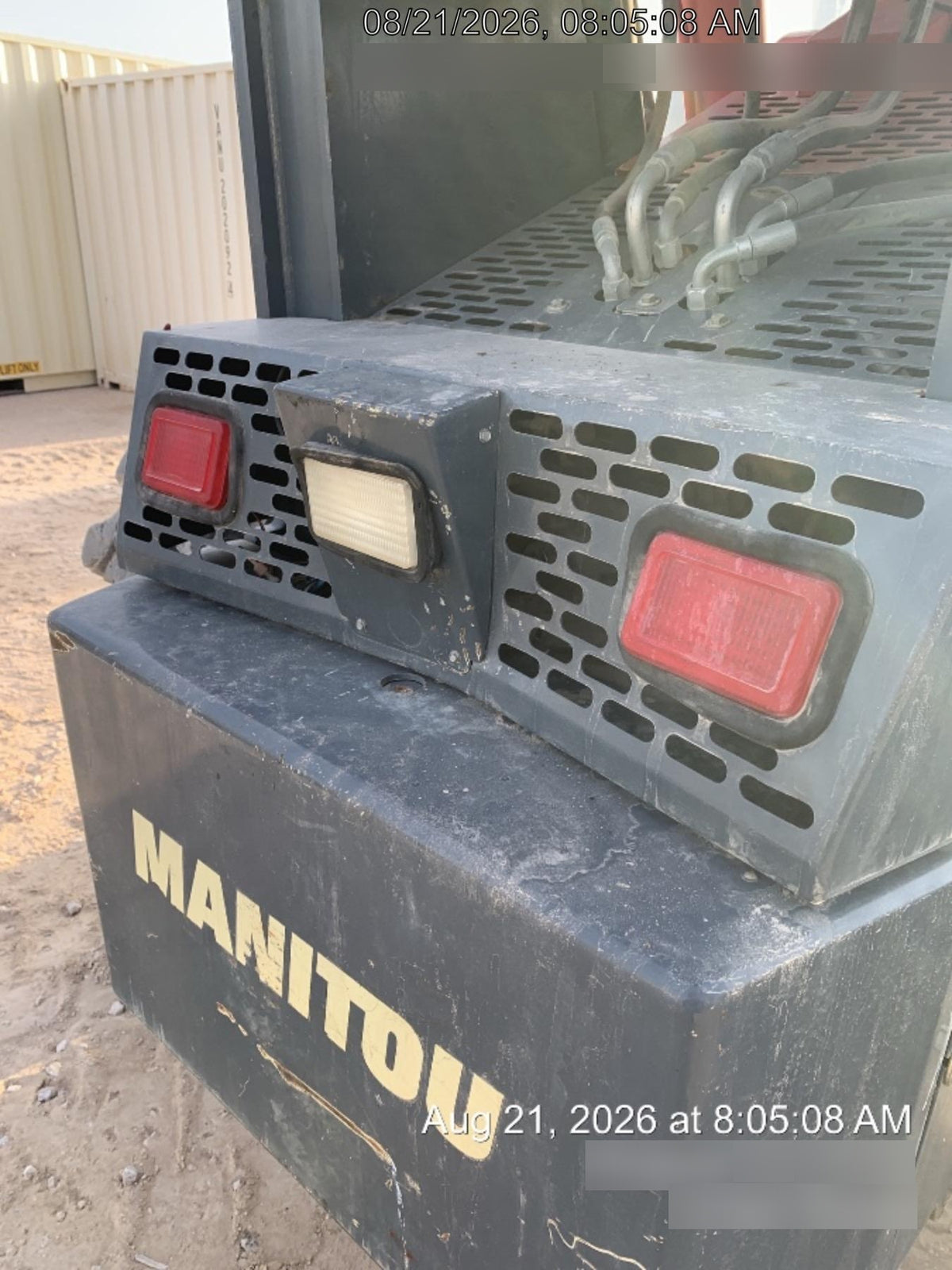 2018 Manitou MTA10055 Manitou MTA10055 - Canopy, Worklights, Beacon, 66" Carriage, 60" Forks, Solid Tires, Aux Hydraulics