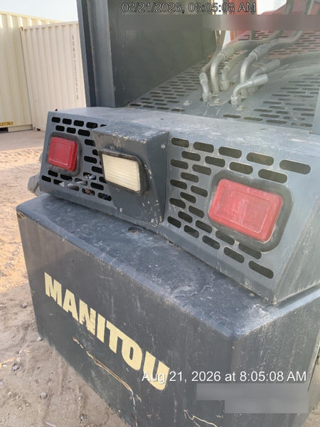 2018 Manitou MTA10055 Manitou MTA10055 - Canopy, Worklights, Beacon, 66" Carriage, 60" Forks, Solid Tires, Aux Hydraulics
