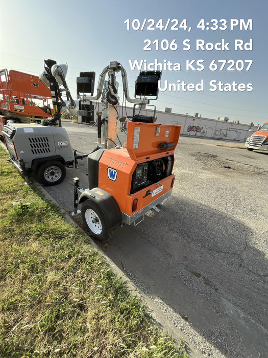 2024 Wanco WLTT-4MM4K Diesel, Deep Sea Controller, Shore Power Plug, Auto Start, (4) 350W LED Floodlights, 4kW Generator, 60 Gal Fuel Tank, 2" Ball, T3