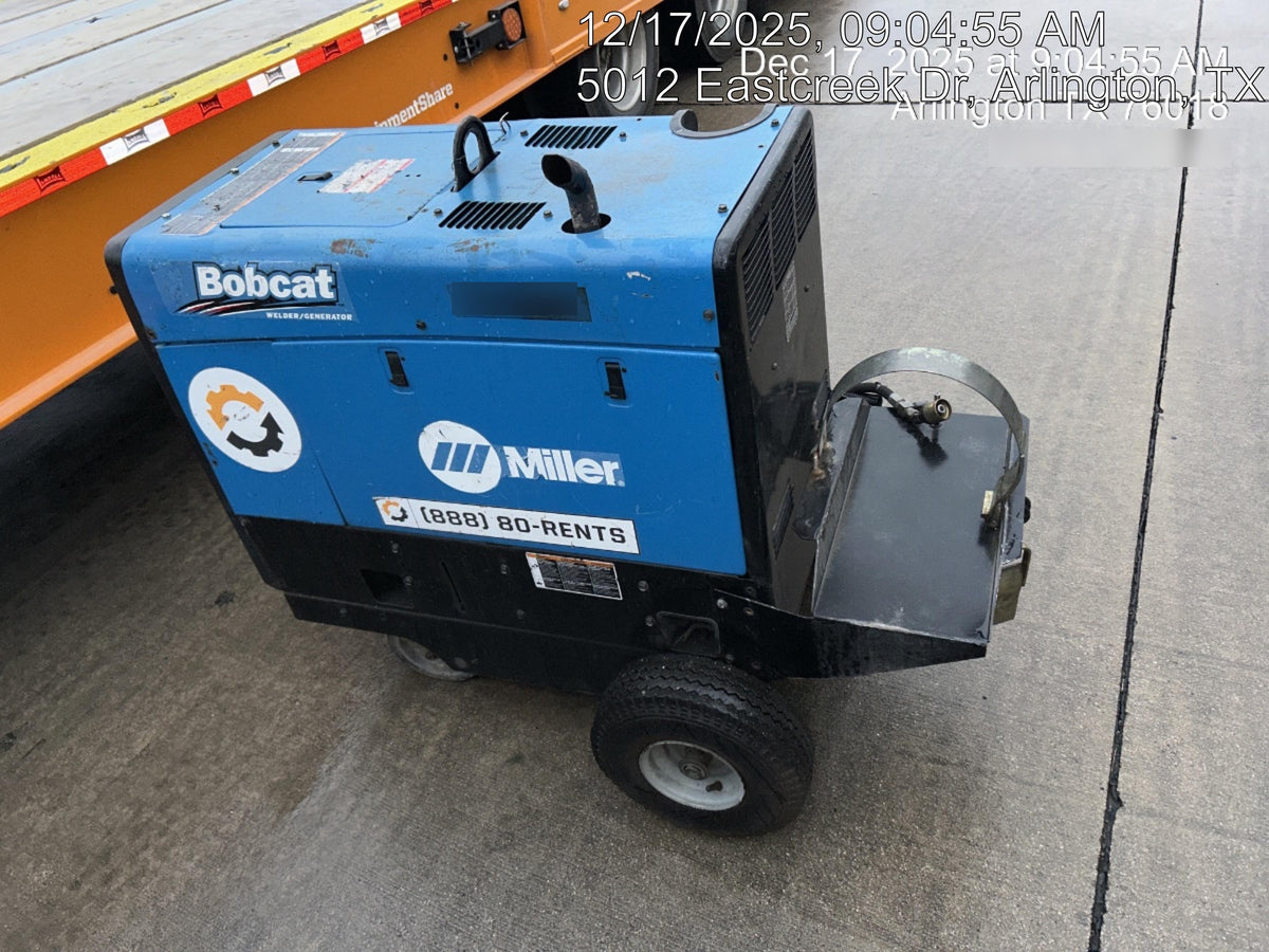 2019 Miller Electric BOBCAT 250 LP/Propane, Running Gear, Tank Bracket, Hose