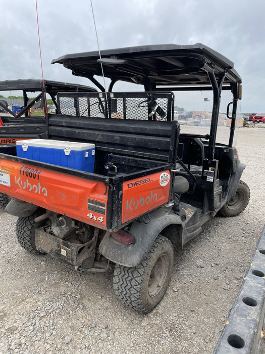 2021 Kubota RTV-X1140W-H Plastic Canopy, Windshield Acrylic Clear, LED Strobe Light, Wire Harness Kit, Back up Alarm