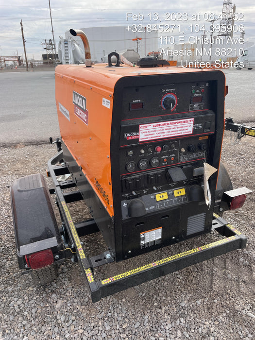 2022 Lincoln Electric LE400 Kubota V1505, Trlr, Cable Rack, Light Kit, ES Decals, T3