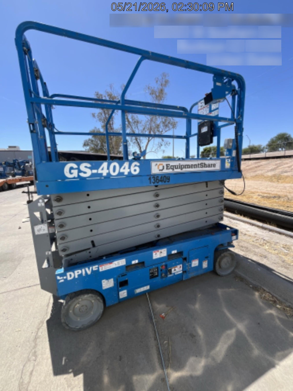 2021 GENIE GS-4046 E Drive