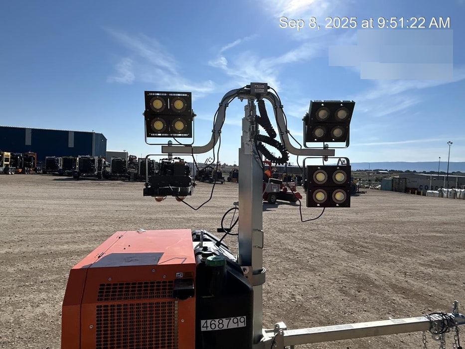 2024 Wanco WLTT-4MM4K Diesel, Deep Sea Controller, Shore Power Plug, Auto Start, (4) 350W LED Floodlights, 4kW Generator, 60 Gal Fuel Tank, 2" Ball, T3