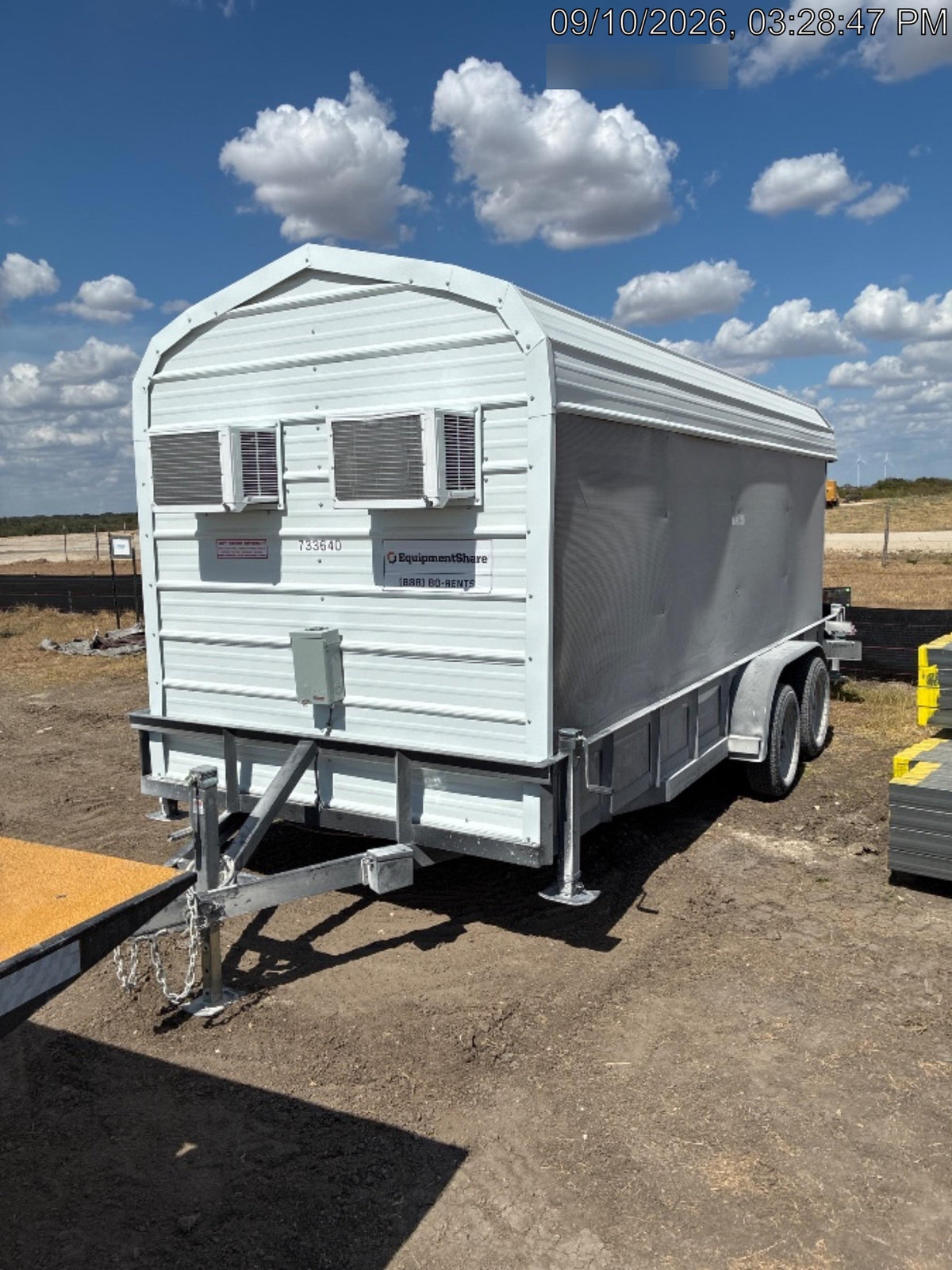 2026 GRANDVIEW EQ Cool Down Trailer
