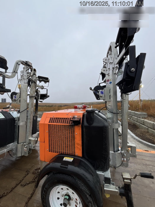 2024 Wanco WLTT-4MM4K Diesel, Deep Sea Controller, Shore Power Plug, Auto Start, (4) 350W LED Floodlights, 4kW Generator, 60 Gal Fuel Tank, 2" Ball, T3