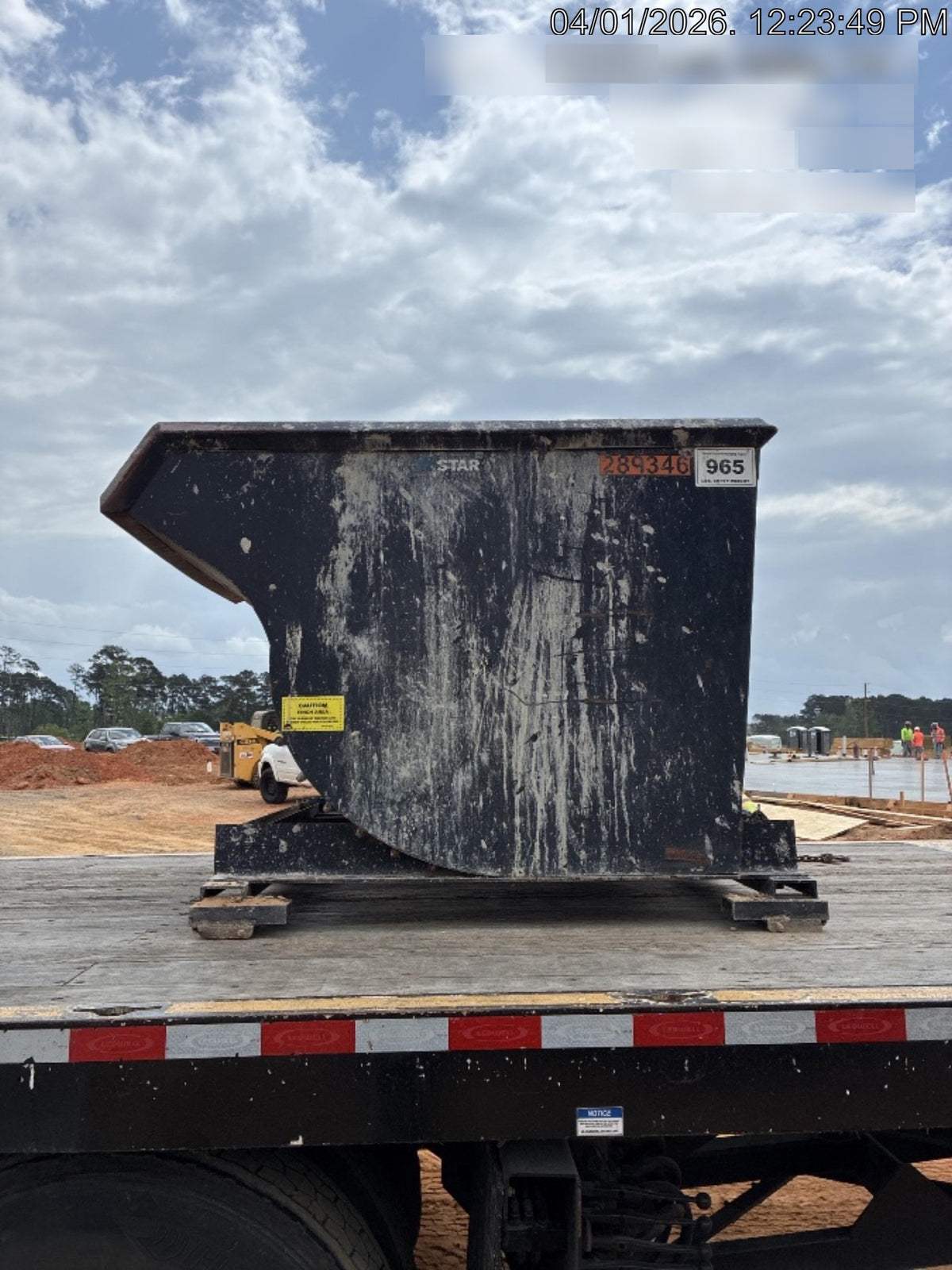 2023 STAR INDUSTRIES M-1820 - Self-Dump Hopper