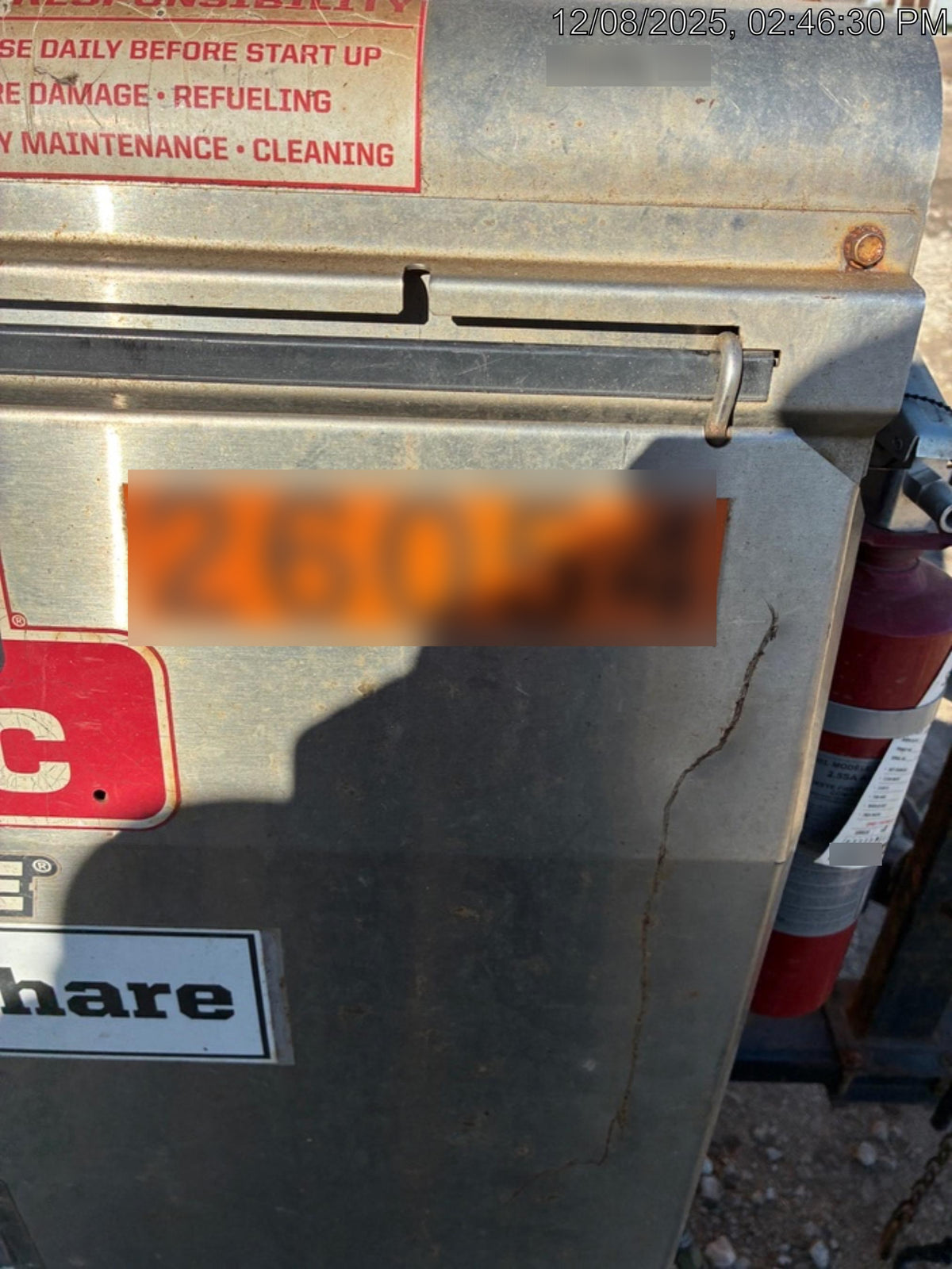 2019 Lincoln Electric Vantage 322 Lincoln Vantage 322 Welder w/Trailer, Light Kit, Cable Rack