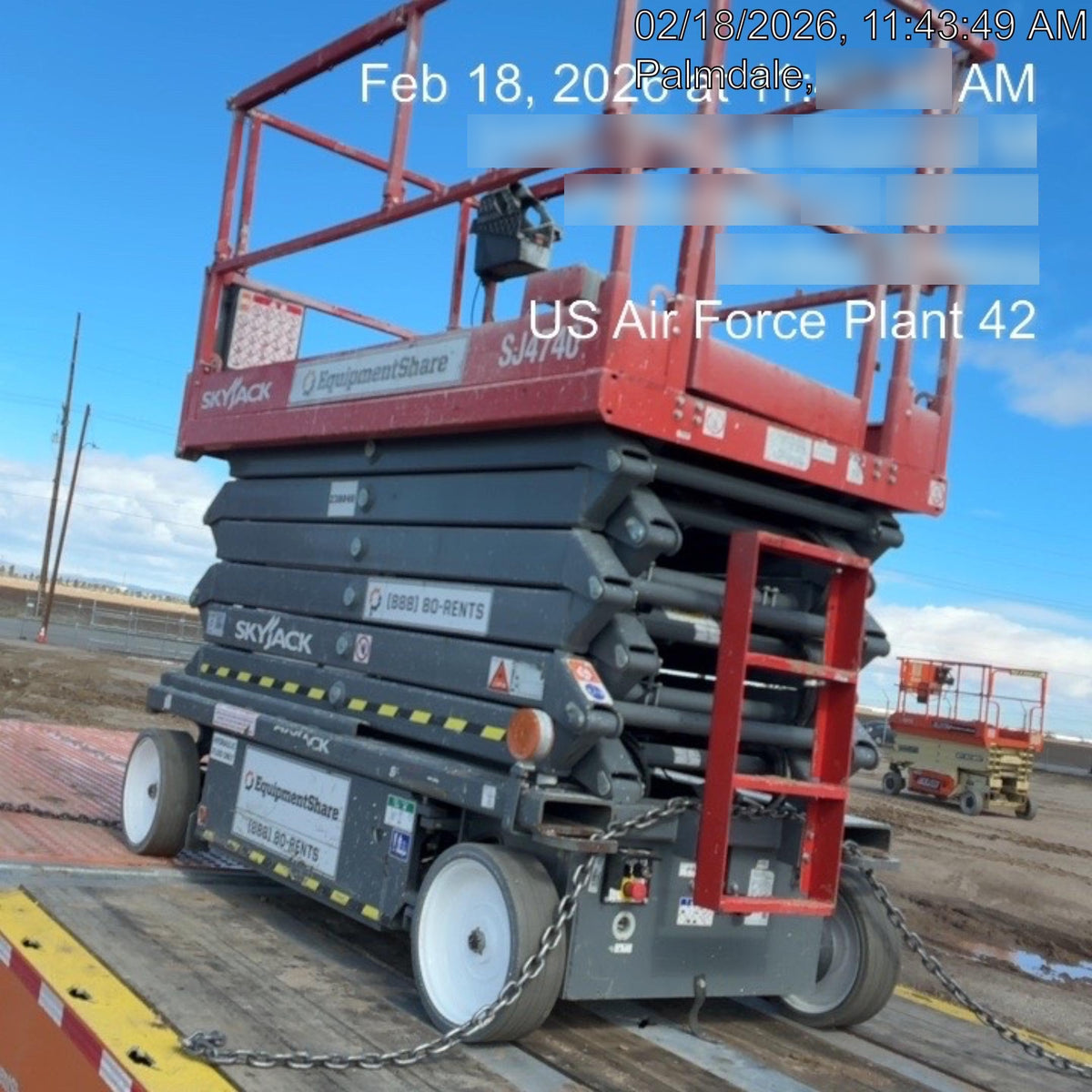 2022 SKYJACK SJ4740