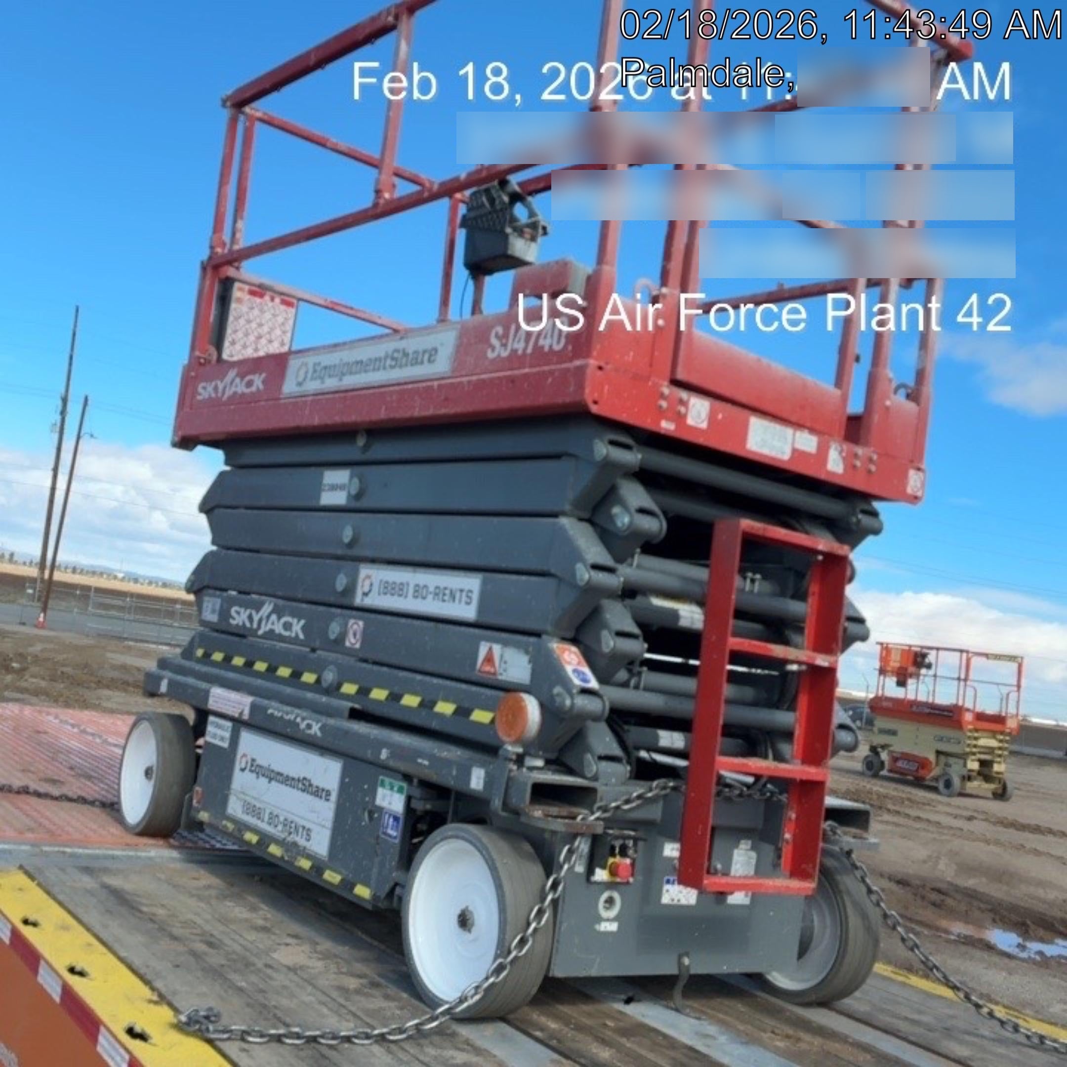 2022 SKYJACK SJ4740