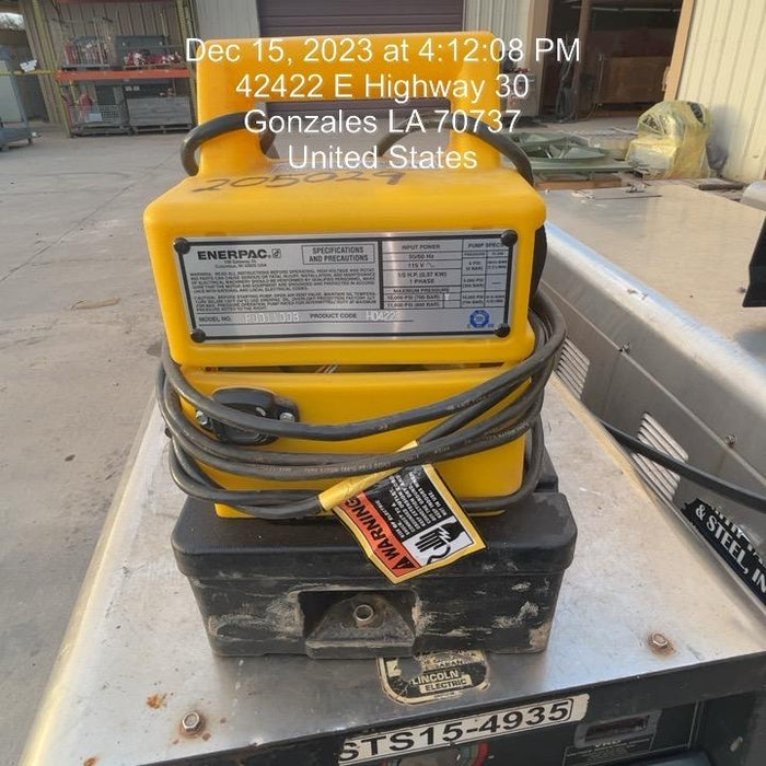 2021 ENERPAC PUD1100B