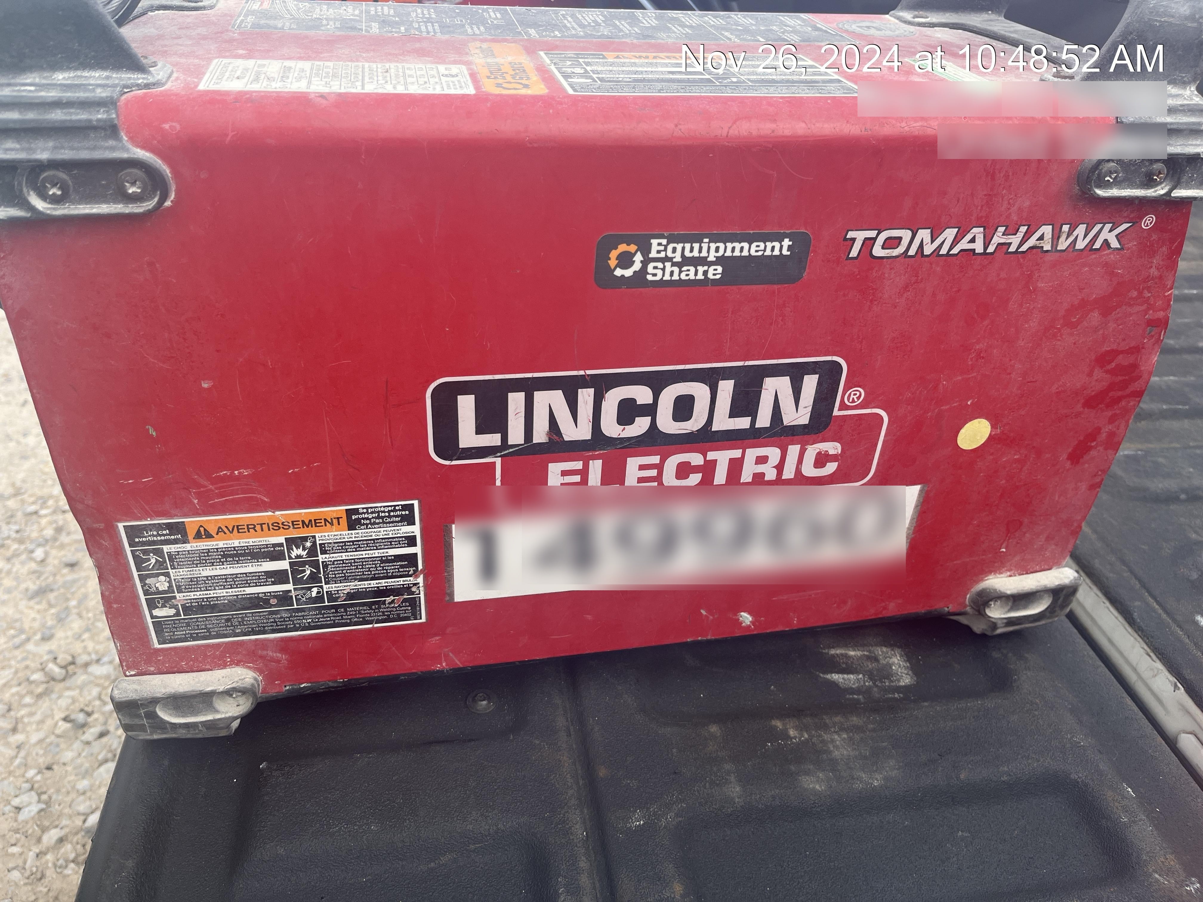 2021 LINCOLN ELECTRIC TOMAHAWK 1000