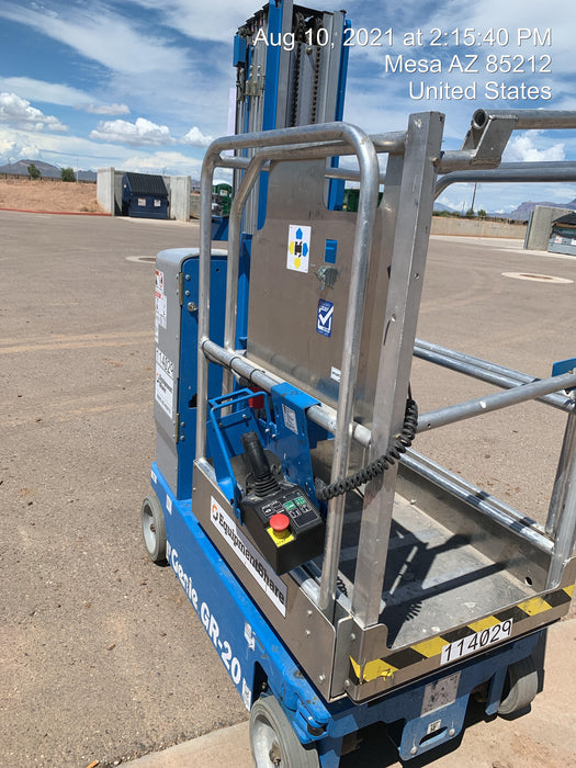 2019 GENIE GR-20