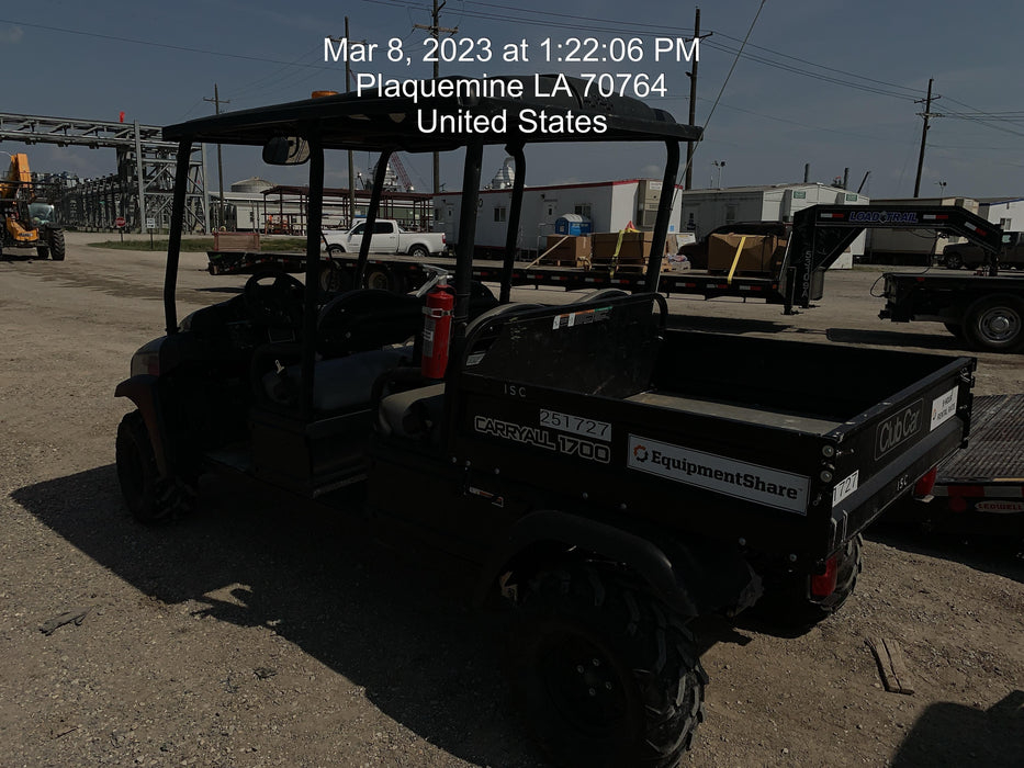 2023 Club Car CA1700D Canopy, Diesel, 4 Passenger