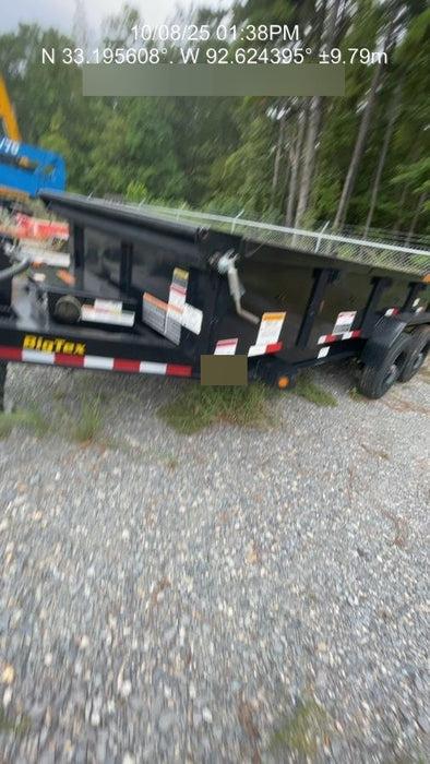 2024 BIG TEX TRAILER 16LP - 16' Bumper Pull Dump Trailer