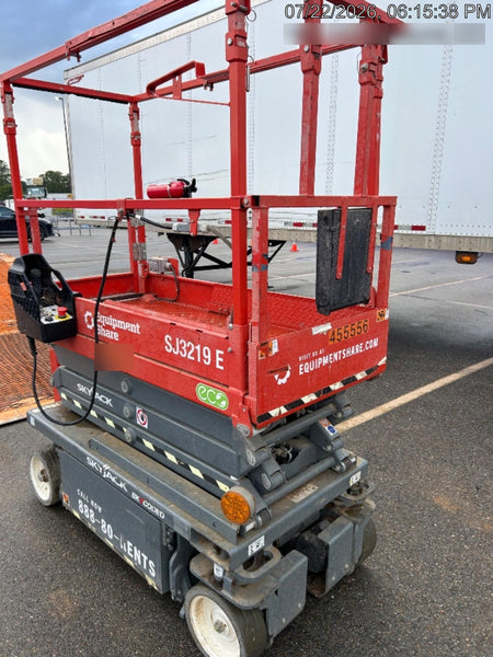 2024 Skyjack SJ3219 Electric Drive, Sld NM Tires, DBcns, RFRails, Power to Platform, T3 + Access Control