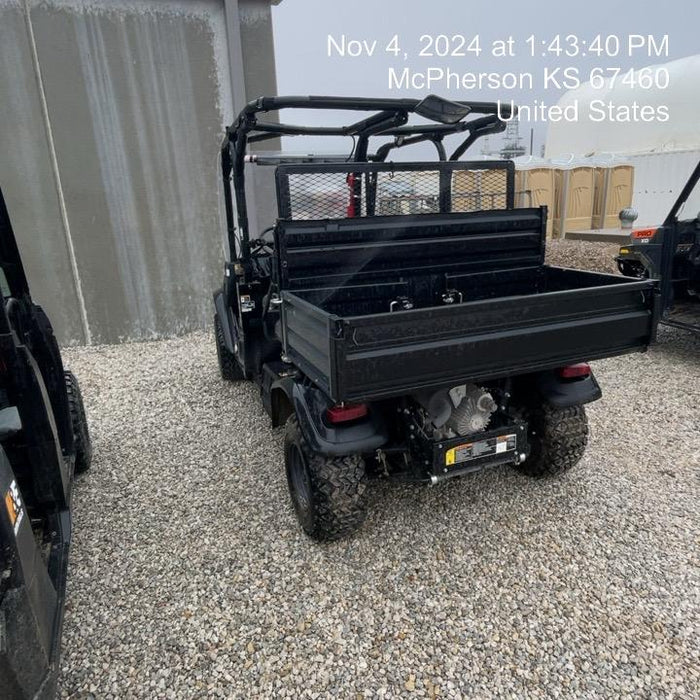 2022 Kubota RTV-X1140W-H Plastic Canopy, Windshield Acrylic Clear, LED Strobe Light, Wire Harness Kit, Back up Alarm
