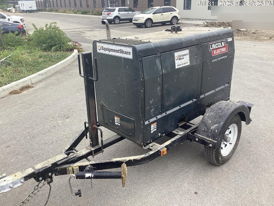 2024 Lincoln Electric Dual Maverick 200/200X Ready Pak 3, Includes Trailer, Cable Rack, Fender Light Kit K4382-1-RP3