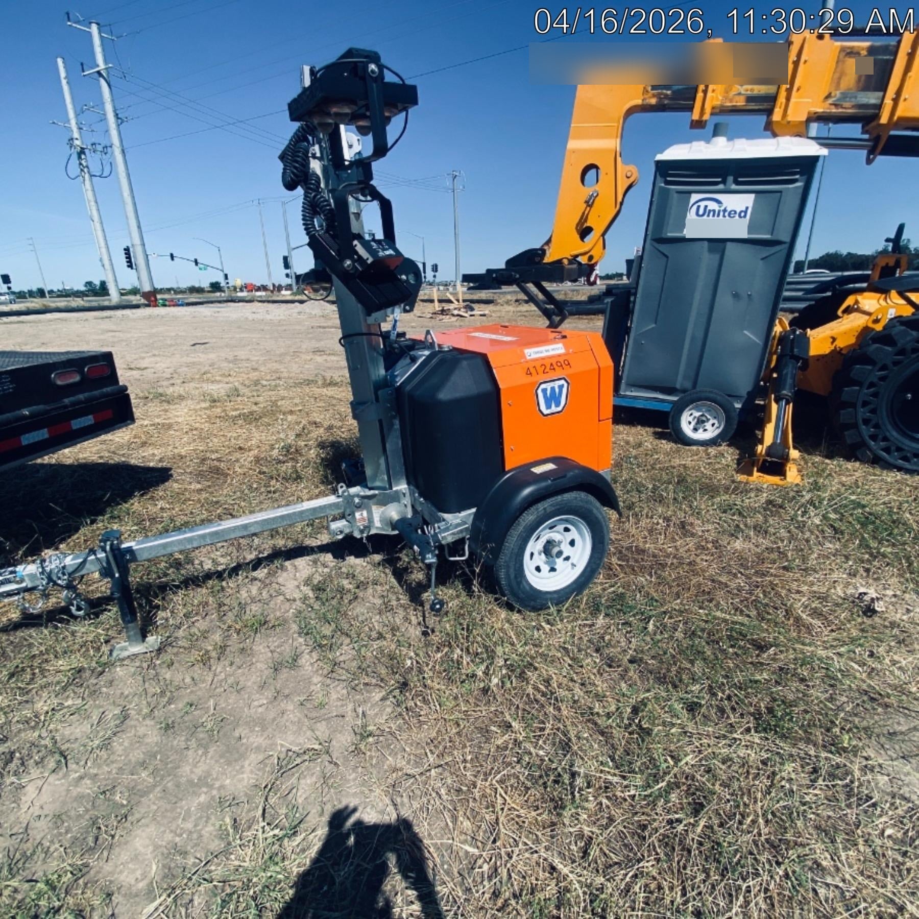 2024 Wanco WLTT-4MM4K Diesel, Deep Sea Controller, Shore Power Plug, Auto Start, (4) 350W LED Floodlights, 4kW Generator, 60 Gal Fuel Tank, 2" Ball, T3