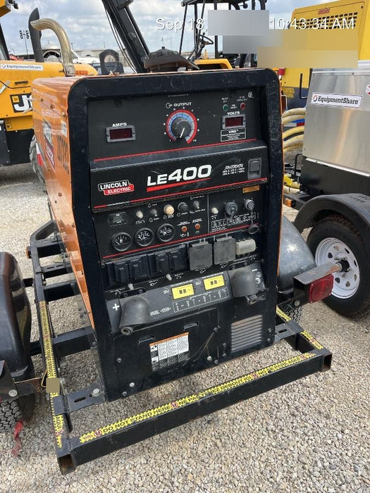 2022 Lincoln Electric LE400 Kubota V1505, Trlr, Cable Rack, Light Kit, ES Decals, T3